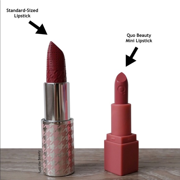 FREE with bundle purchase 💸 NWT Quo Beauty Mini Lipstick Cherry Soda (59) 🍒 - Picture 8 of 8